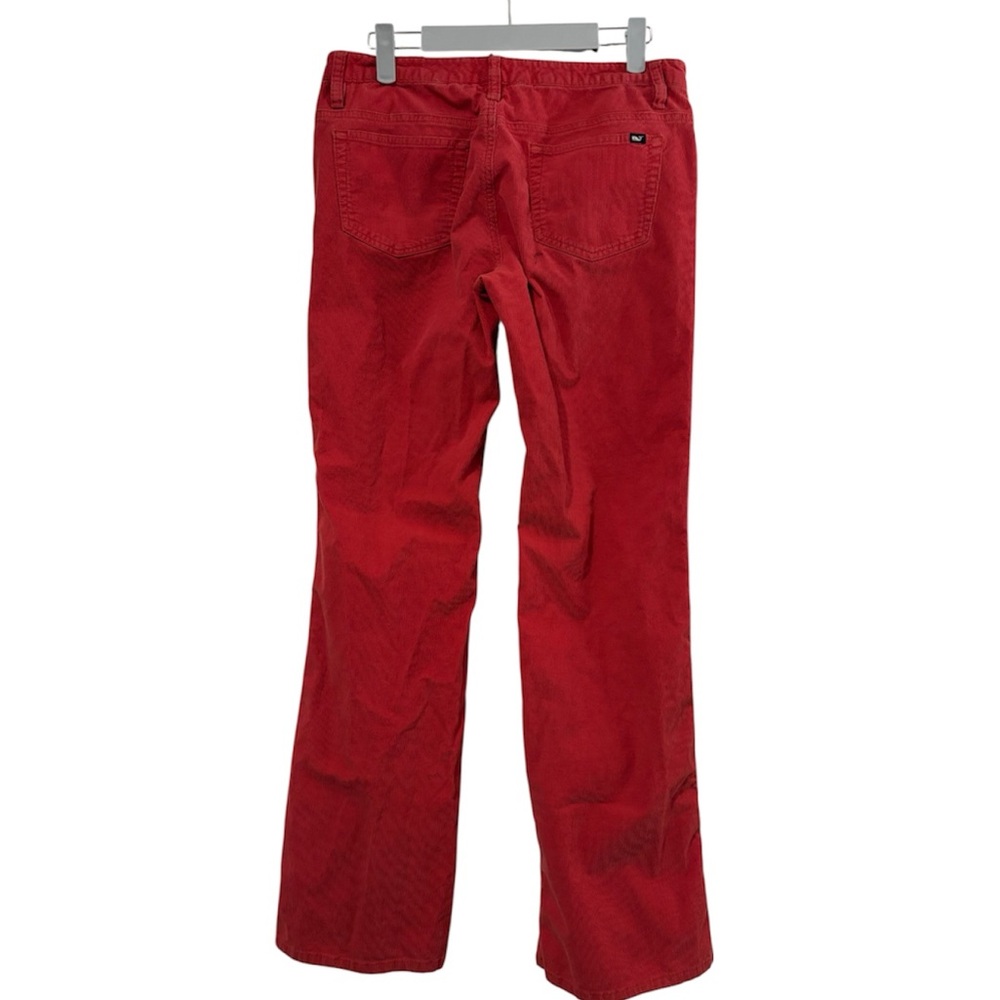 Vineyard Vines bootcut corduroy pants size 6 watermelon color